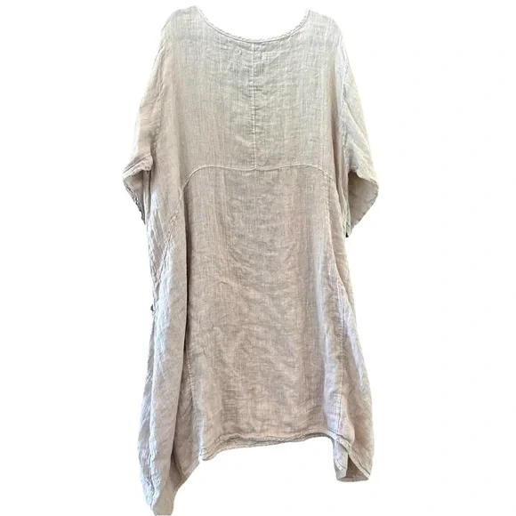 Blue Fish Wave Dress Natural Pink - Picture 5 of 14